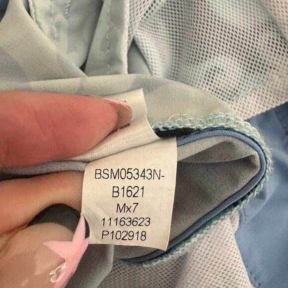 Bonobos Swim Trunks Blue Teal Seahorses 7” Size Medium - Picture 5 of 8